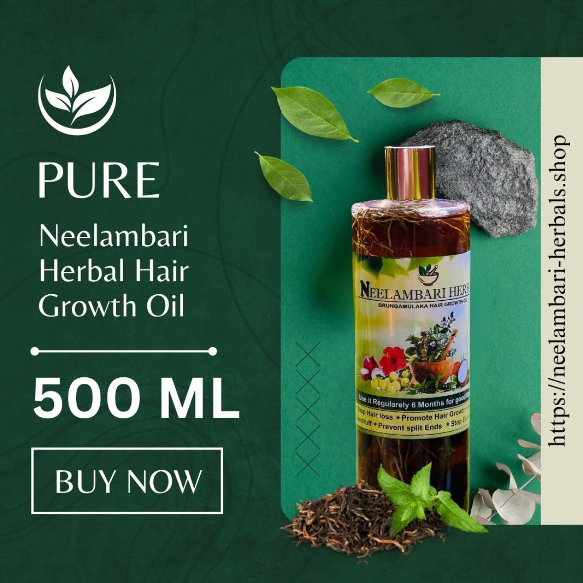 Adivasi Hakki Pikki Neelambari Herbal Hair Oil