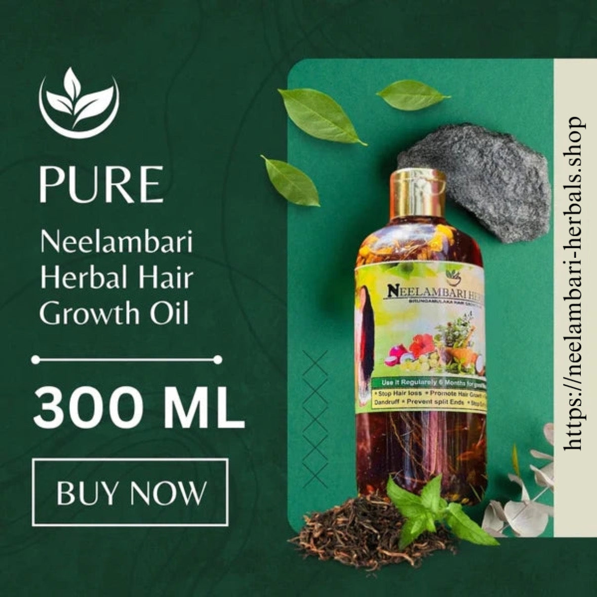 Adivasi Hakki Pikki Neelambari Herbal Hair Oil