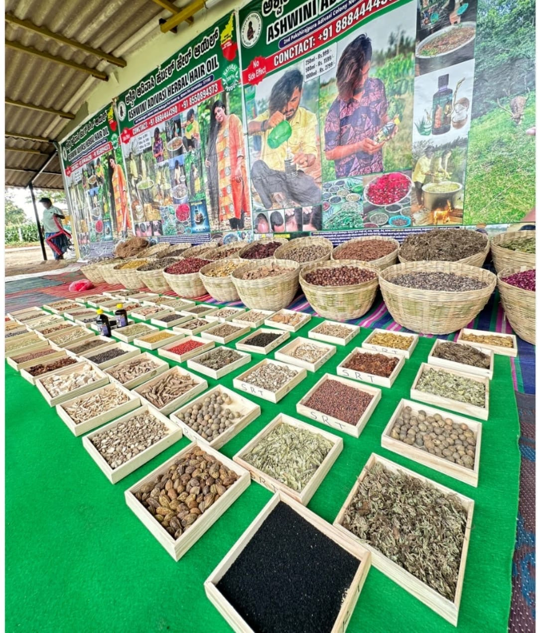 Adivasi Hakki Pikki Neelambari Herbal Hair Oil