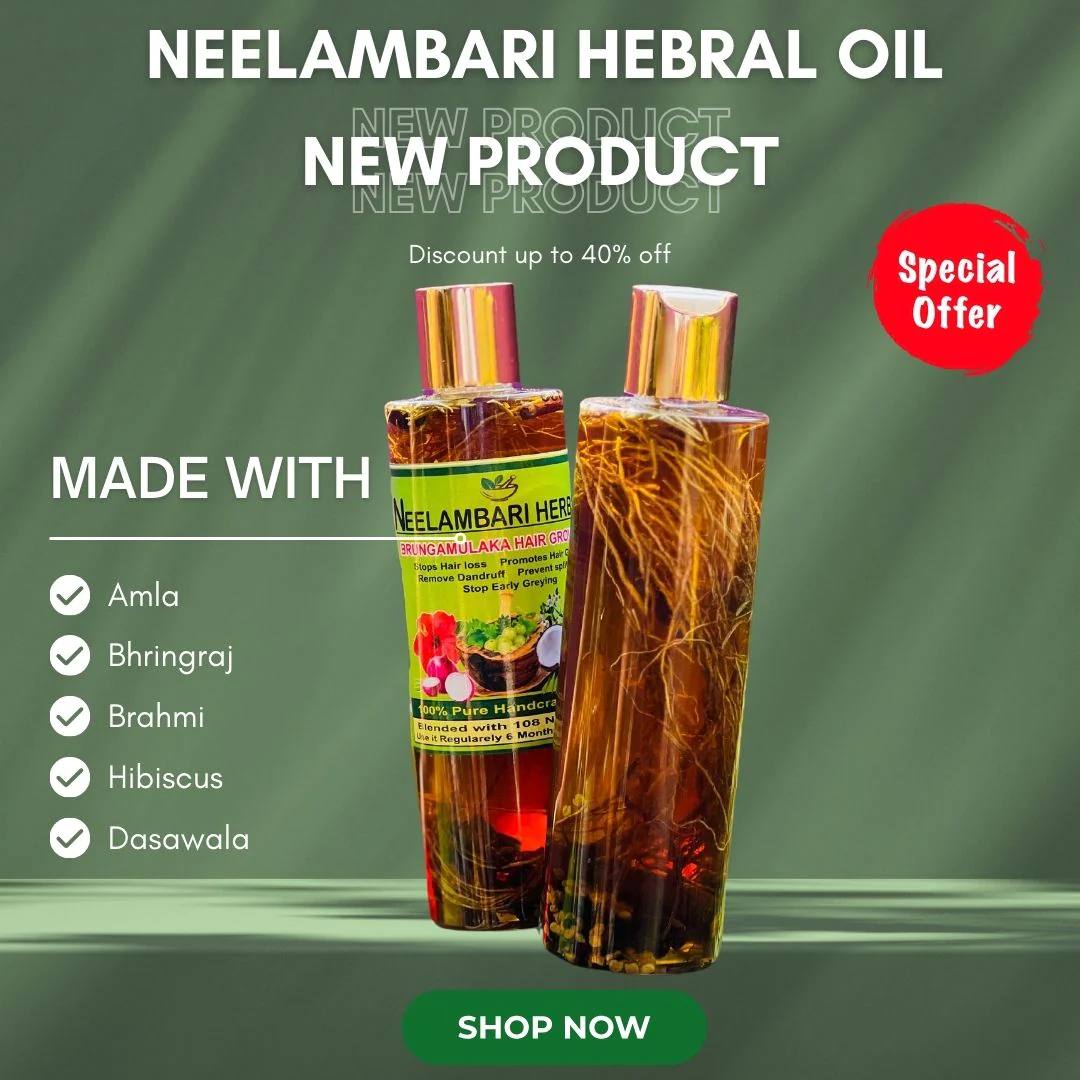 Adivasi Hakki Pikki Neelambari Herbal Hair Oil
