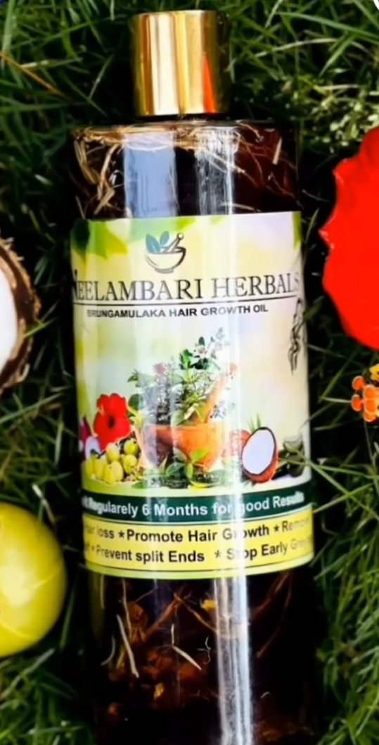 Adivasi Hakki Pikki Neelambari Herbal Hair Oil