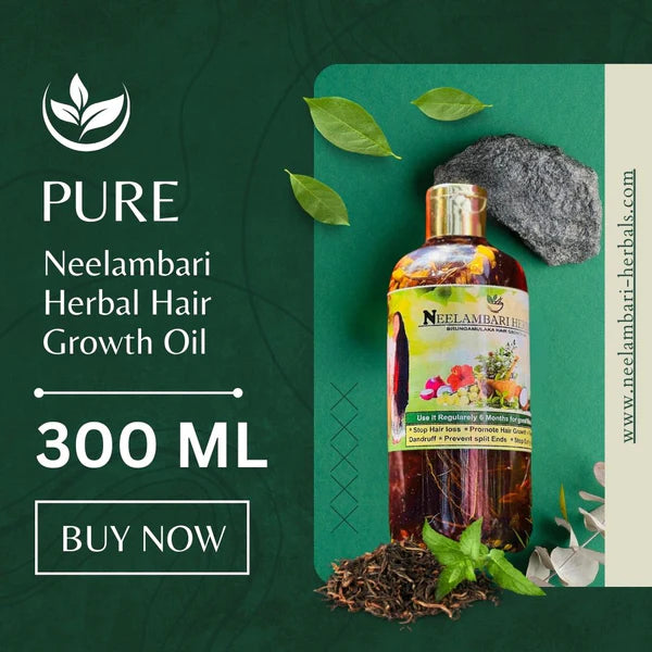 Adivasi Hakki Pikki Neelambari herbal hair oil