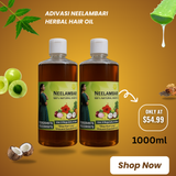 ADIVASI HAKKI PIKKI NEELAMBARI HERBAL HAIR OIL