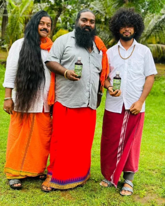 ADIVASI HAKII PIKKI NEELAMBARI HERBAL HAIR OIL