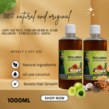 ADIVASI HAKKI PIKKI NEELAMBARI HERBAL HAIR OIL