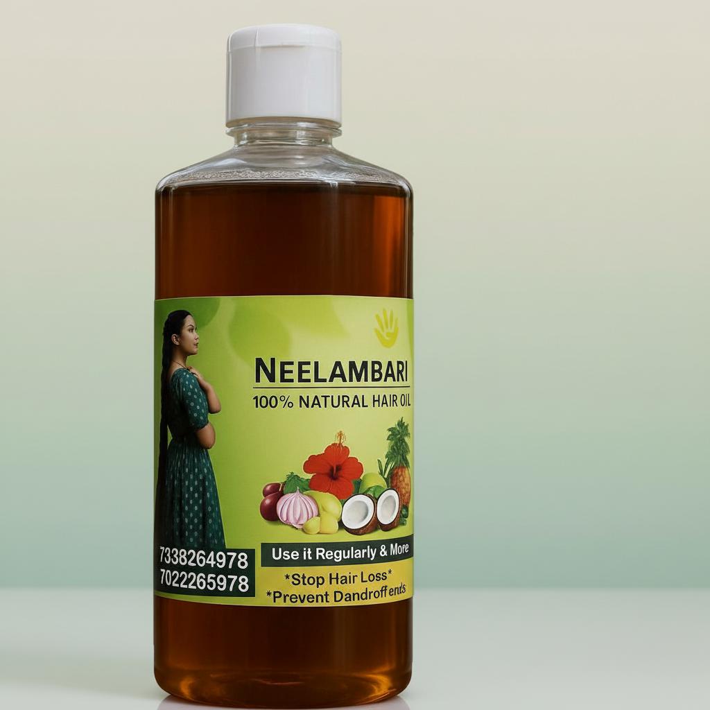 ADIVASI NEELAMBARI HERBAL HAIR OIL